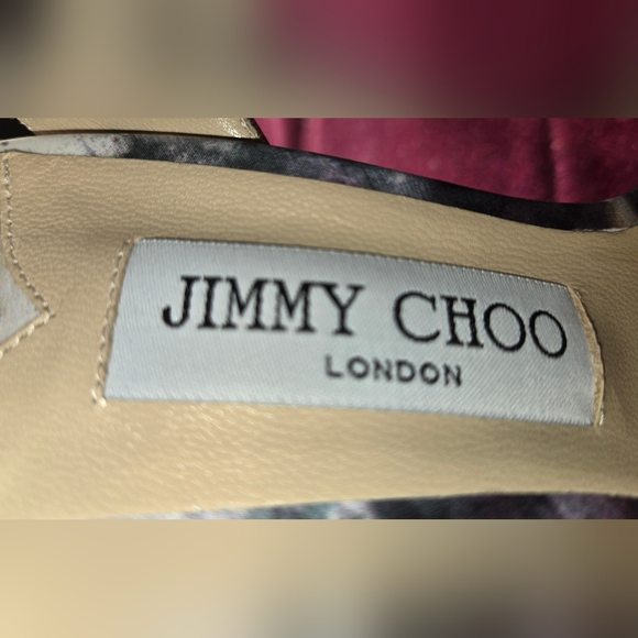NIB Jimmy Choo Women's Jax Tie-Dye Platform Heels - Picture 13 of 15